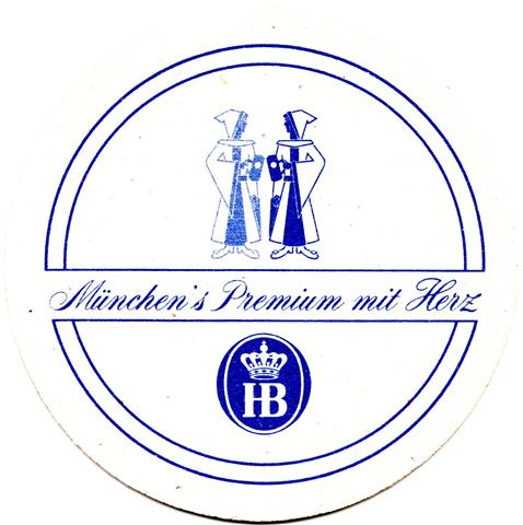 münchen m-by hof premium 1-2b (rund215-mit herz-blau)